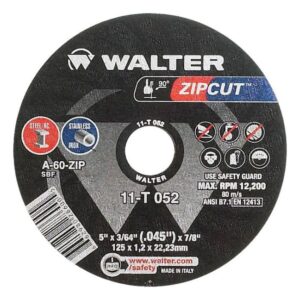 ZIPCUT 5x3/64" Ty1 Cut off Disc
