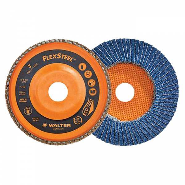 5"x7/8, 60 Grit ALLSTEEL™ FLAP DISCS